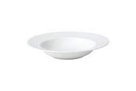 WHITE HALL PIATTO PASTA BOWL CM. 21 FINE BONE CHINA , CONFEZIONE 6PZ. WHIALL00112