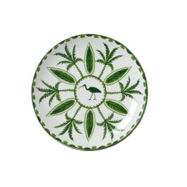 Sultan's Garden Green Coupe Plate 16.5cm, IMBALLO DA 12 PEZZI, 82112AND0421V1