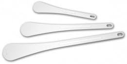 SPATOLA POLYGLASS BIANCA resiste a temperature elevate 220 °C,  25 cm , confezione 1 pz . 4745.25