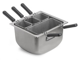 CUOCIPASTA SPEEDY PASTA A 4 SETTORI COPERCHIO INCLUSO 3390Q404