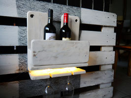 Weinregal "vintage white" Design Regal