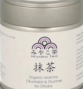 Matcha Cérémonie Okumidori & Shunmei bio 30g. Kakegawa, Japon