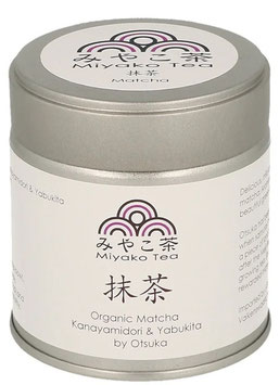 Matcha Cérémonie Kanayamidori et Yabukita bio 30g. Kakegawa, Japon