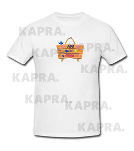 Papa KI RANI TSHIRT WIT