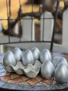 Eckige Eierschale