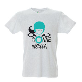 T-shirt  BASICA GRIGIA MELANGE DONNEINSELLA