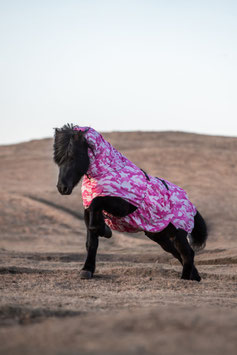 Ekzemdecke "Camo" grau oder pink