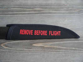 Popsaver MEJZLIK - REMOVE BEFORE FLIGHT in ROT