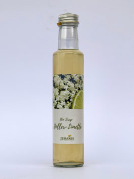 Bio Sirup "Holunderblüte-Limette"