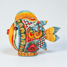 Pesce con Base h.25 cm Decoro Linea Sicily 1