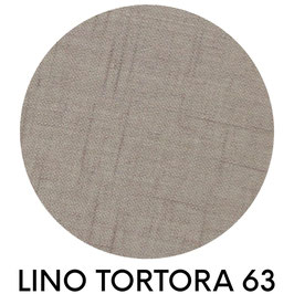Paralume Ovale Tessuto Lino Tortora 63