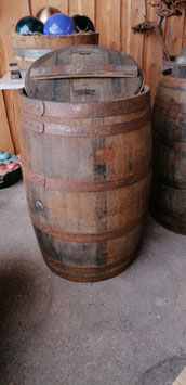 Regentonne aus 190lt. Whiskyfass