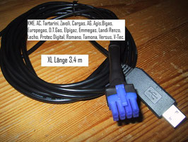 XL 3,4m LPG Diagnose USB Interface Kabel , KME Diego AC Landi Renzo, u.v.m.