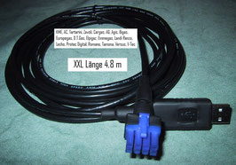 XXL 4,8m LPG Diagnose USB Interface Kabel , KME Diego AC Landi Renzo Tartarini uvm