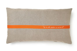 Flax orange stripe