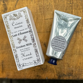 Handcreme mit Sheabutter '(Bio-) Eselsmilch' (75ml) - neue Verpackung - identische Qualität!
