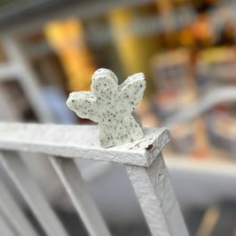 Engel Edition 2025 - weiße (Schnee-) Engel mit Verbeneblättern (50g)