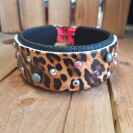 Halsband Biothane Leo pink M