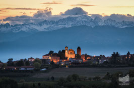 22 - Pecetto torinese e il Monviso al tramonto