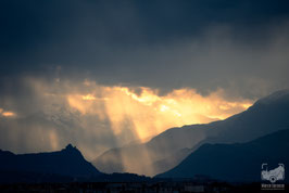 Panorami 10a - Tramonto sulla Val di Susa