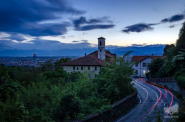 Colline e montagne 5a - La Chiesa di San Vito al crepuscolo