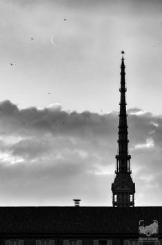 Bianco e nero 2b - La Mole e la luna