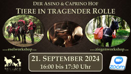 ONLINE-AUFZEICHNUNG | Tiere in tragender Rolle