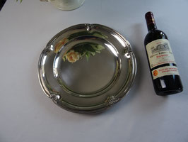 Servierplatte versilbert gross rund Cailer Bayard Punzen Frankreich Festtafel (L)