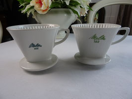 1 von 2 MELITTA Porzellan Kaffeefilter 102