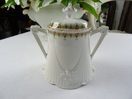 Zuckerdose Jugendstil Limoges France Frankreich (L)