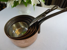 Set Kupfertöpfe Kochen Küche Frankreich (K)