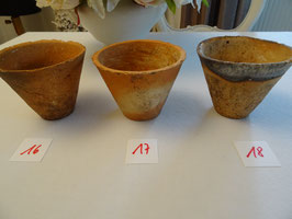 Antiker Kiefer Harz Topf / Pine Pot / Resin Pot - Nr. 16 - Nr. 18