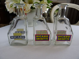 1 von 3 Richard Karaffe Anisette guter Zustand beidseitig bedruckt Frankreich Bistro Bar Pastis (L)