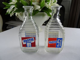 1 von 2 Wasserkaraffe Pastis Anisette Pernod Bar Vintage Frankreich ( L)