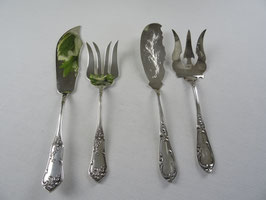 1 von 2 Sets Fischservierbesteck Frankreich Tischkultur Vintage (WZ)