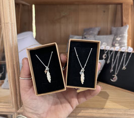Collier Plumes