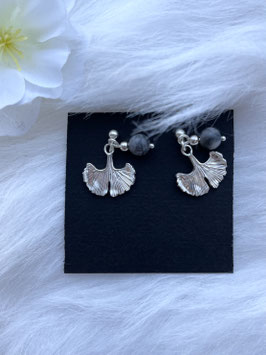 Boucles d'oreilles "Ginkgo"