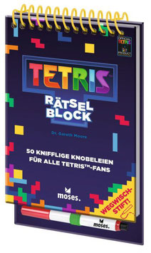 Tetris™-Rätselblock - 50 knifflige Knobeleien  (Moses)