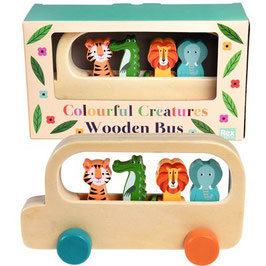 Holz Bus Colourful Creatures (Rex London)