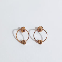 Boucles d'oreilles en Or rouge 18k