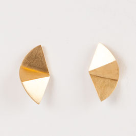 Boucles Origami vermeil