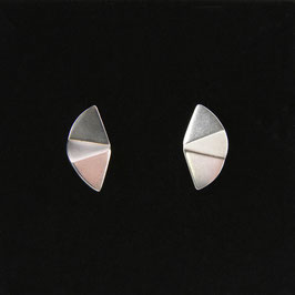 Boucles d'oreilles Origami 3 pans