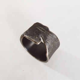 Anneau Sépion en argent 925 oxydé