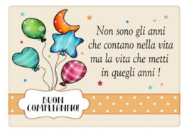 Buon compleanno!