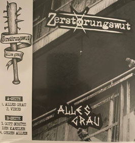 Zerstörungswut- Alles Grau EP Cover II