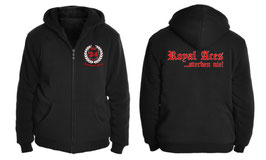 Real 24 Aces- Alte Garde/ Royal Aces sterben nie! Hoody Zipper