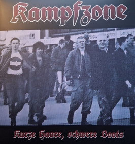 Kampfzone- Kurze Haare, schwere Boots Klappcover- LP