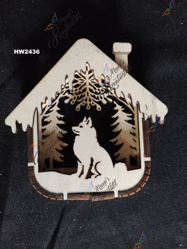 Anhänger "Winterhäuschen"