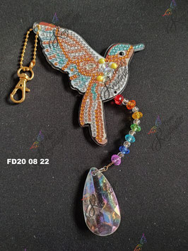 Fenster-Deko mit Diamond Painting Bild