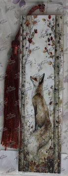 Lesezeichen: Waldtier Fuchs